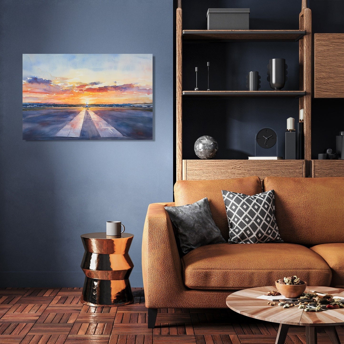 Sunset Descent Canvas