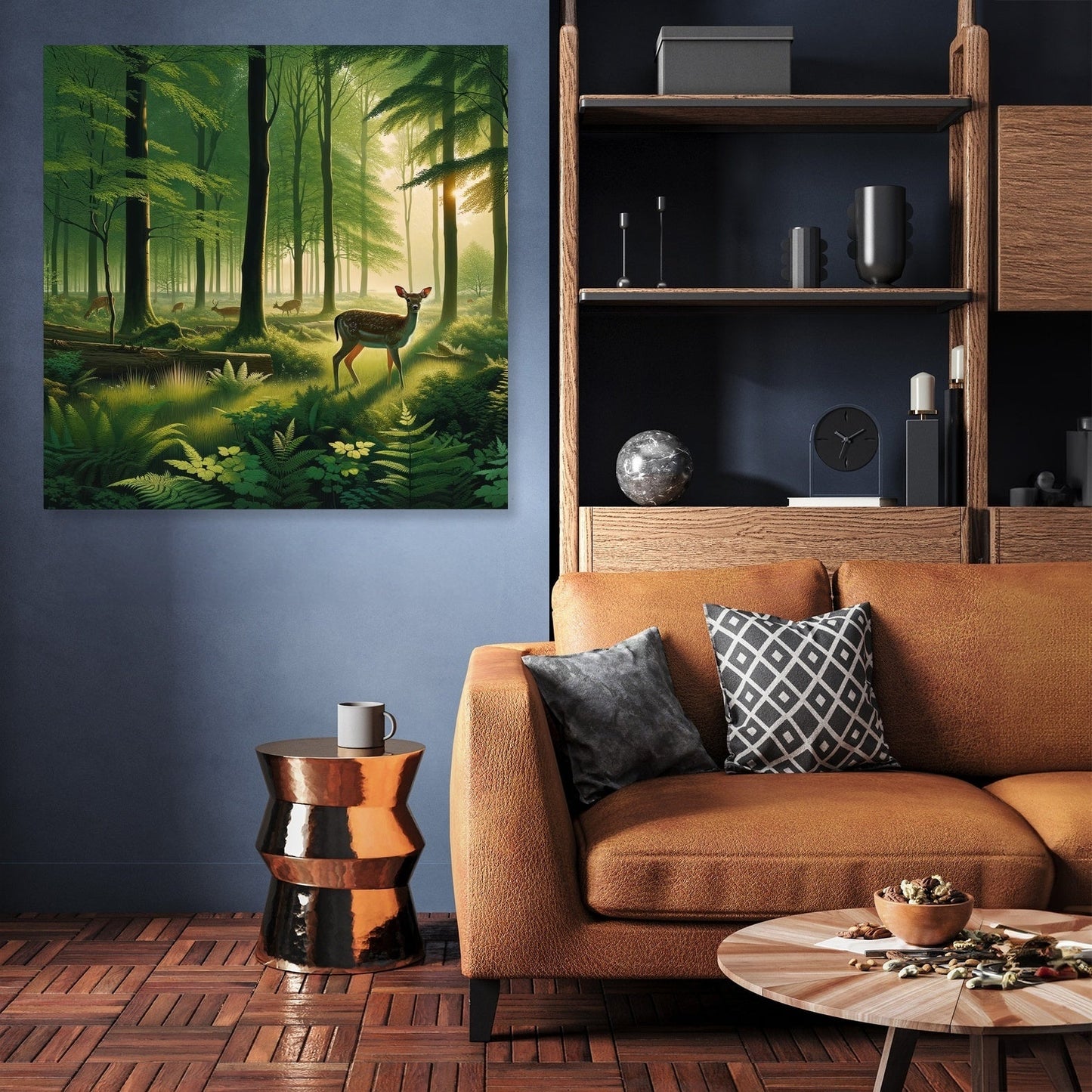 Dawn Forest Canvas