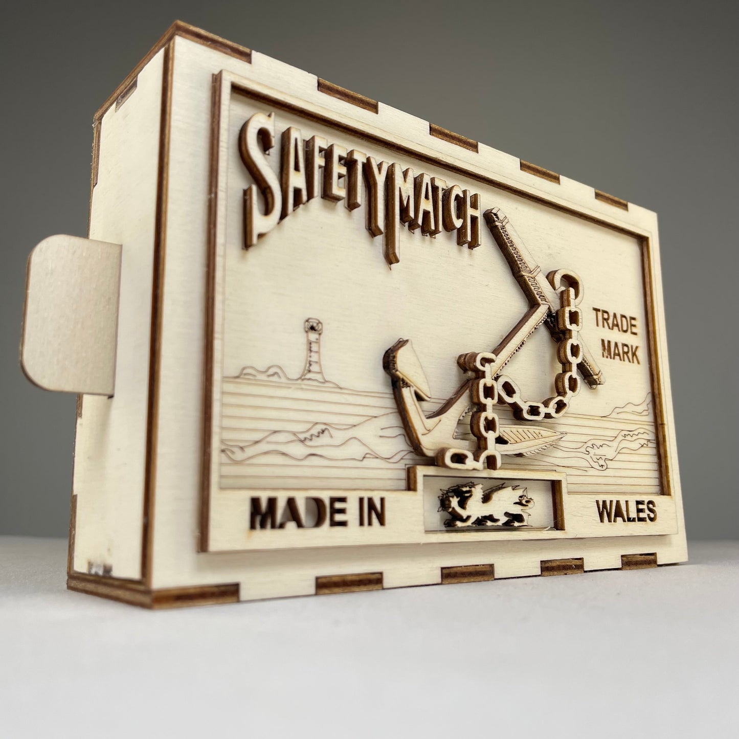 Matchbox (Anchor) - Flatpack Model Kit by Curious Rabbit ®