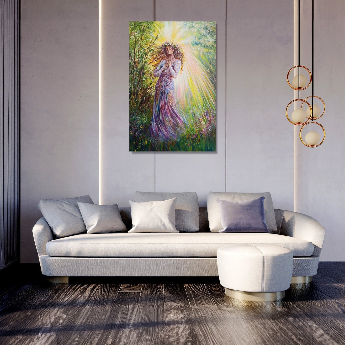 Mother Earth's Awakening Canvas