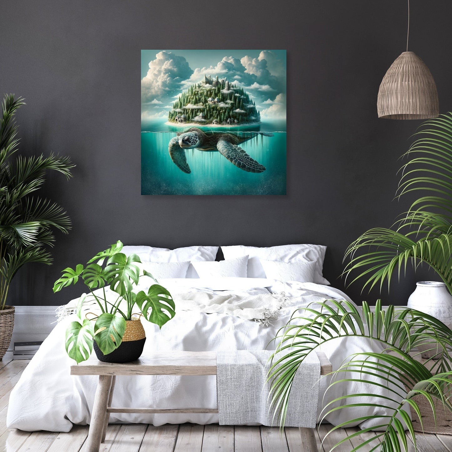 Marine Mirage Canvas