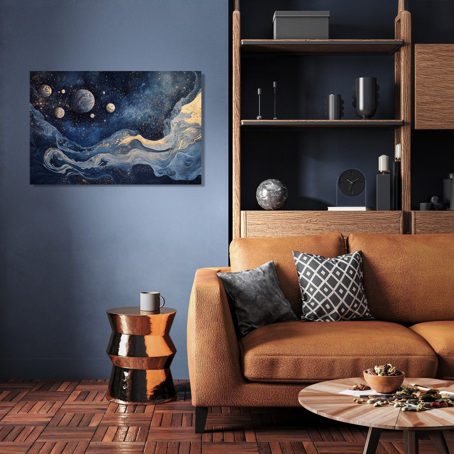 Cosmic Harmony Canvas