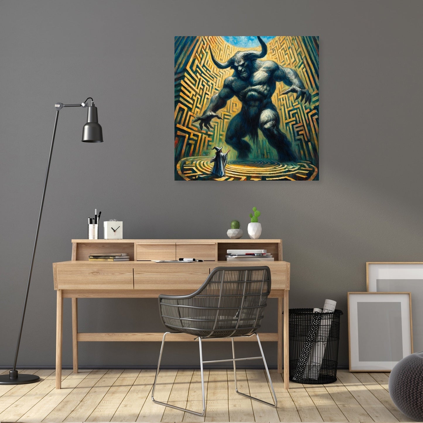Labyrinth Clash Canvas
