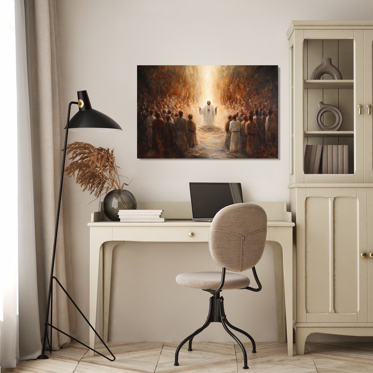 Saint David’s Sermon Canvas
