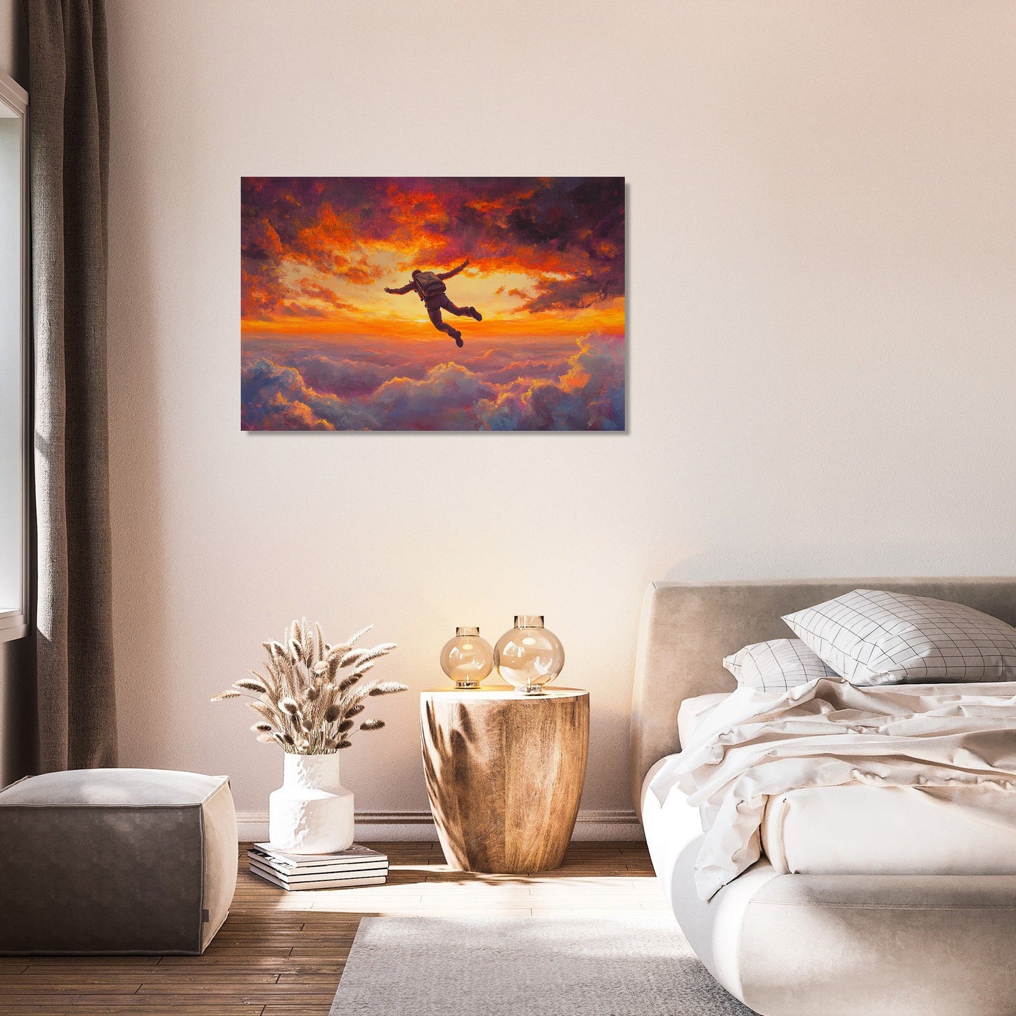 Skydiver’s Dawn Canvas