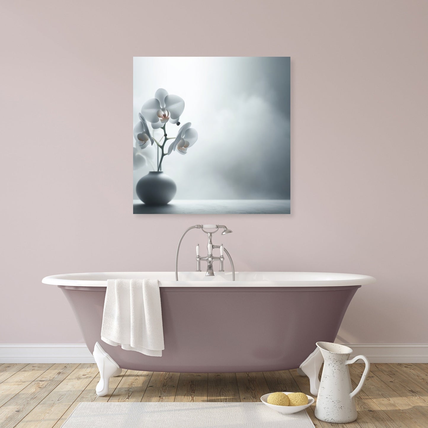 Zen Orchid Serenity Canvas