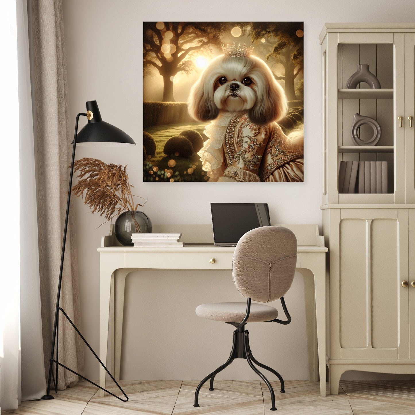 Regal Shih Tzu Twilight Canvas
