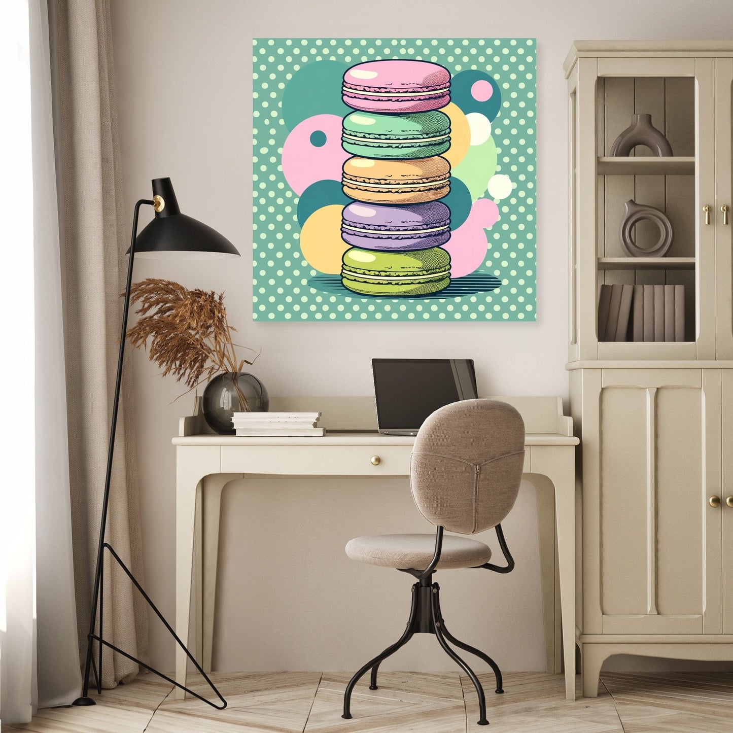 Sweet Macarons Canvas