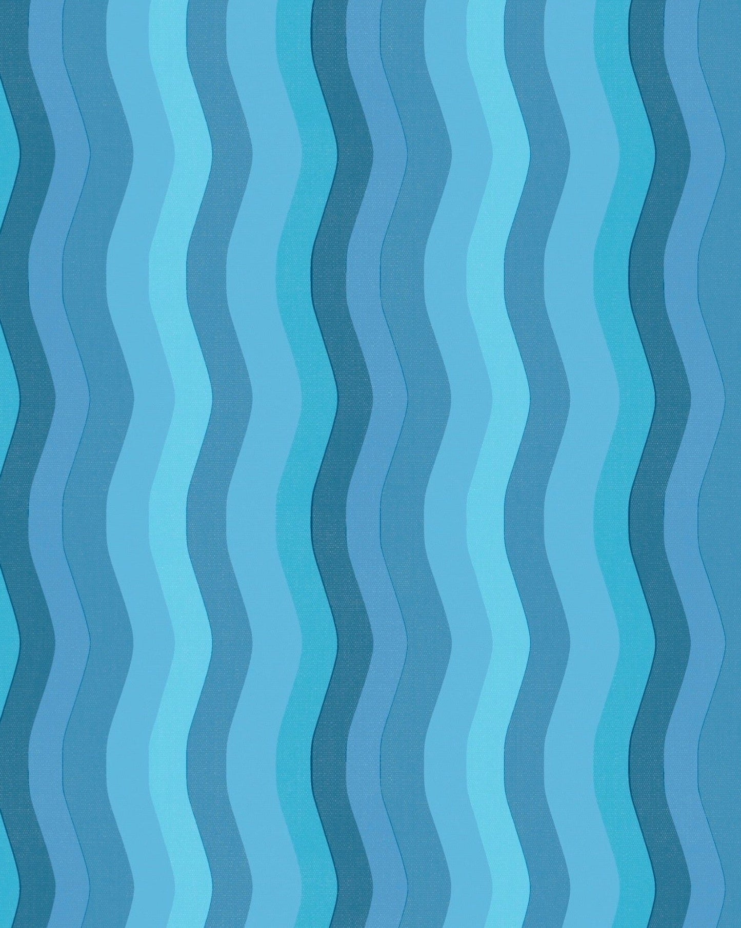 Wavy Stripe Wallpaper