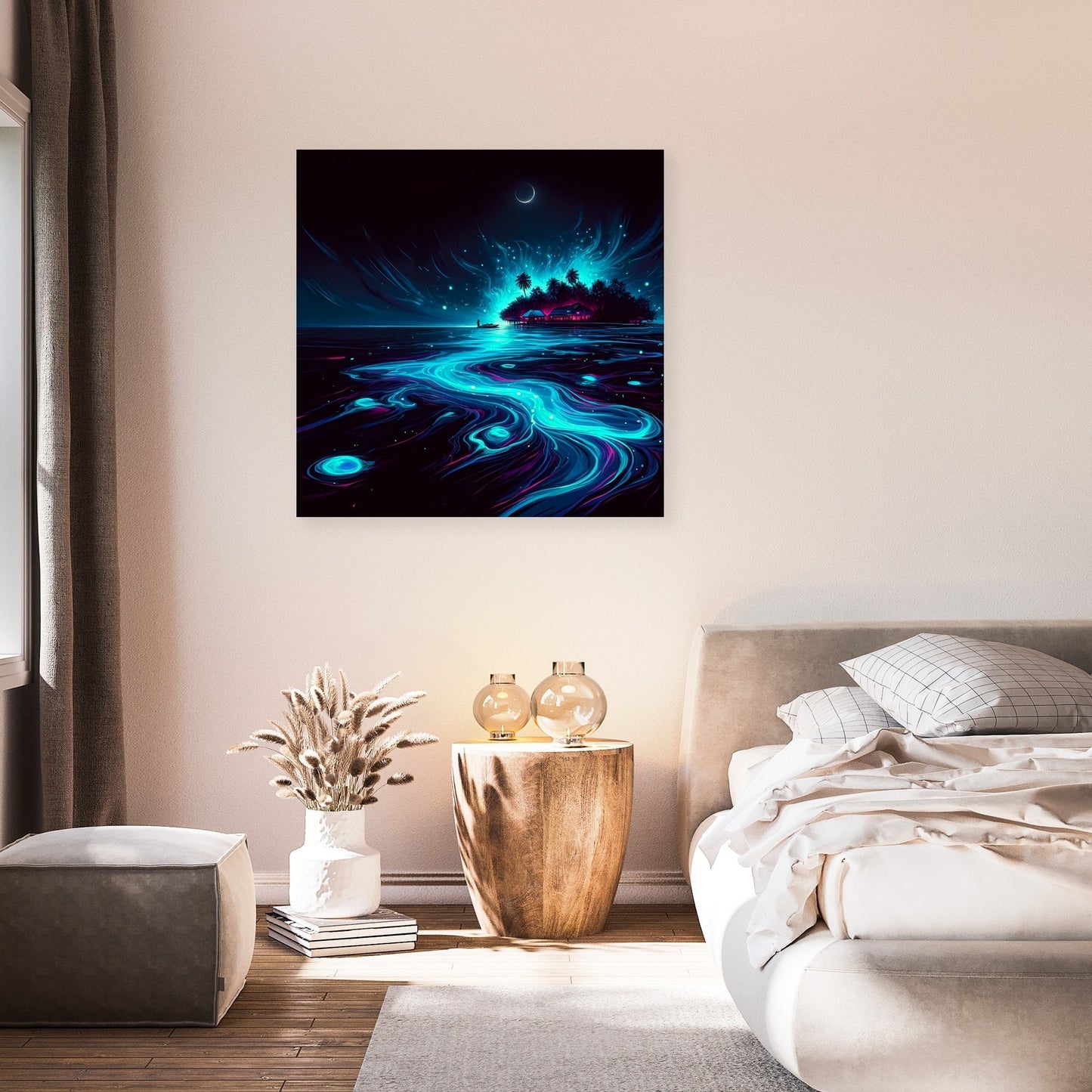 Vaadhoo Island Glow Canvas