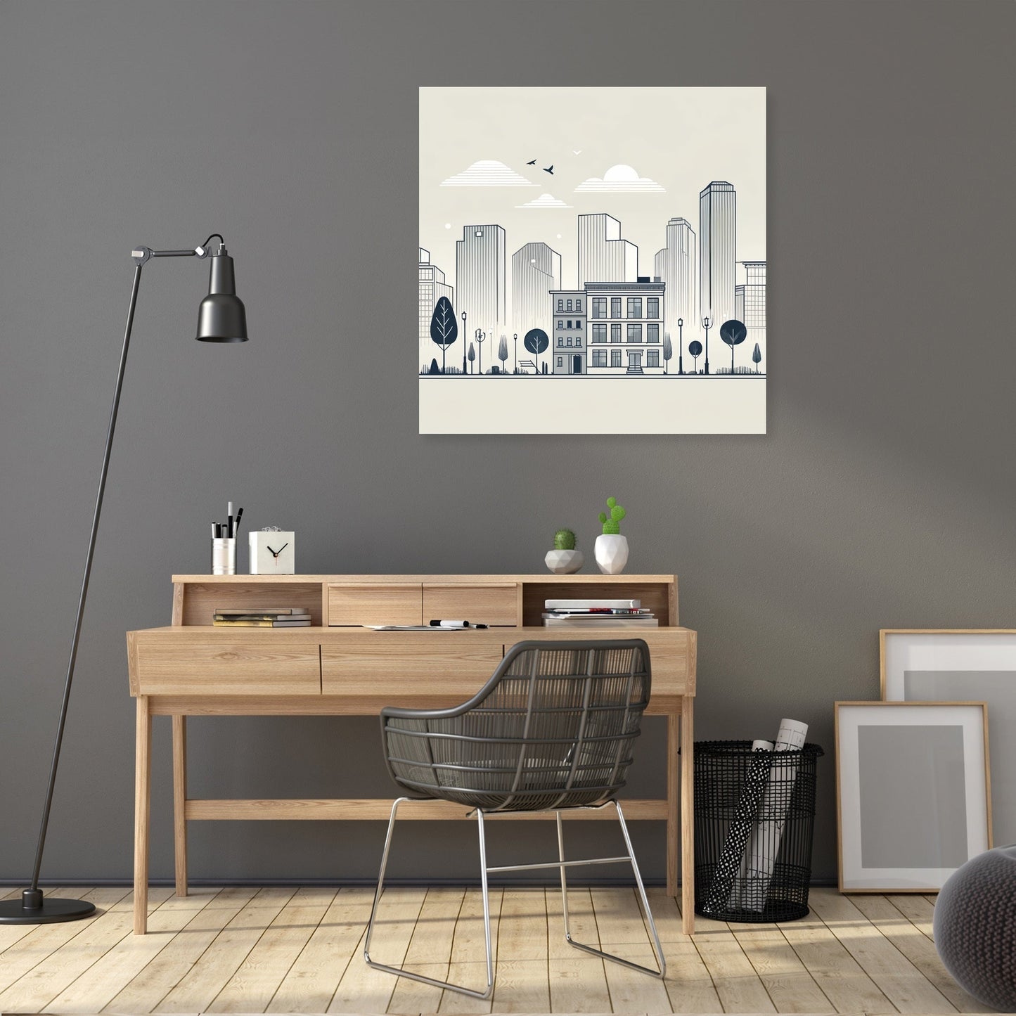Dusk City Elegance Canvas