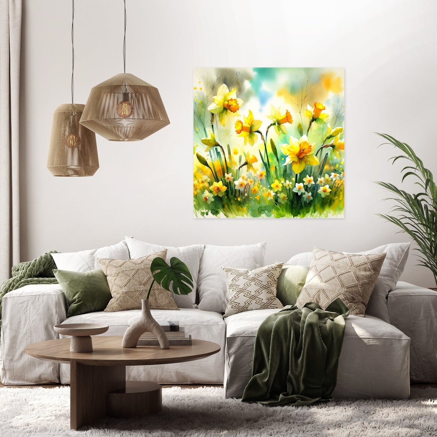 Spring's Joyful Dance Canvas