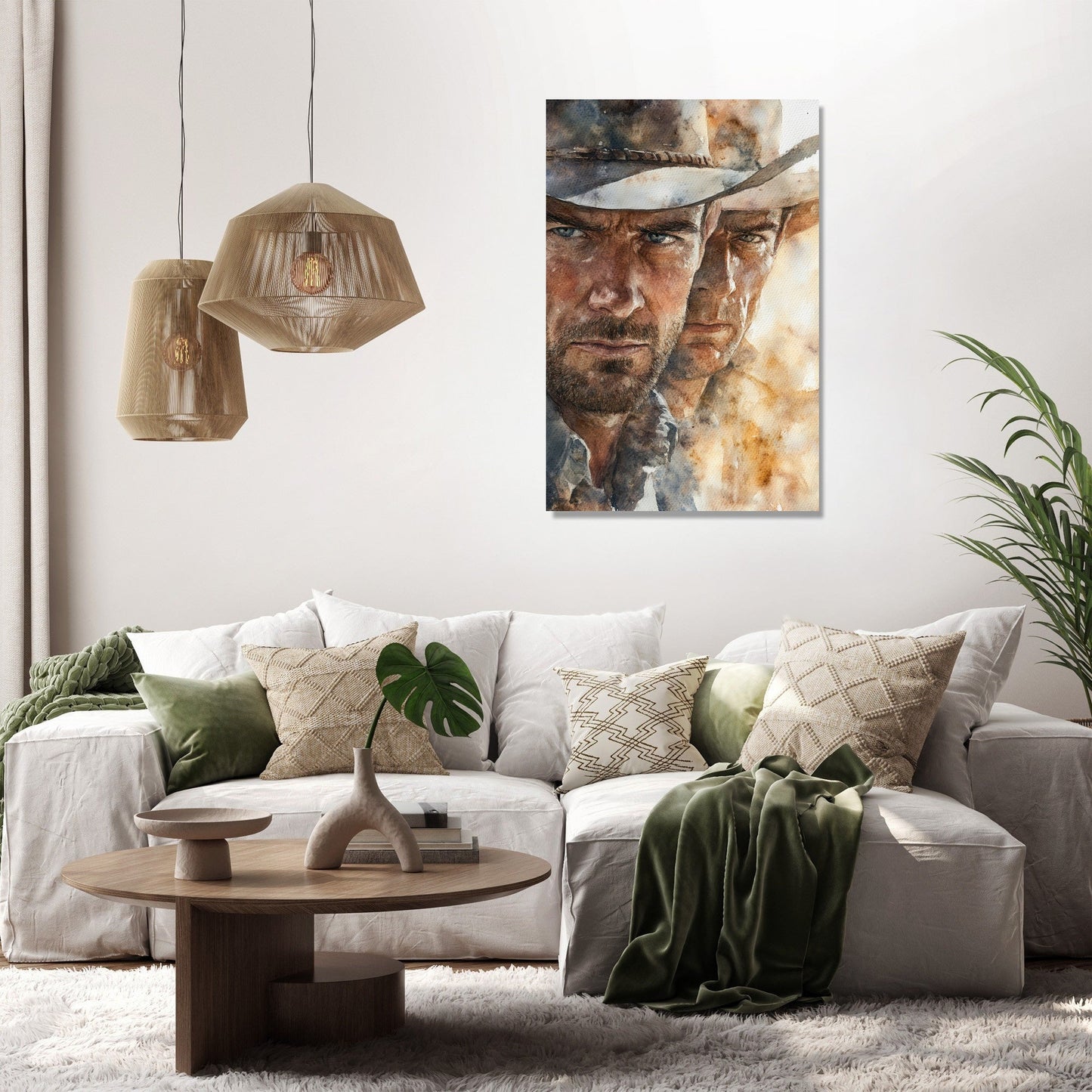 Duel of the Desert Canvas