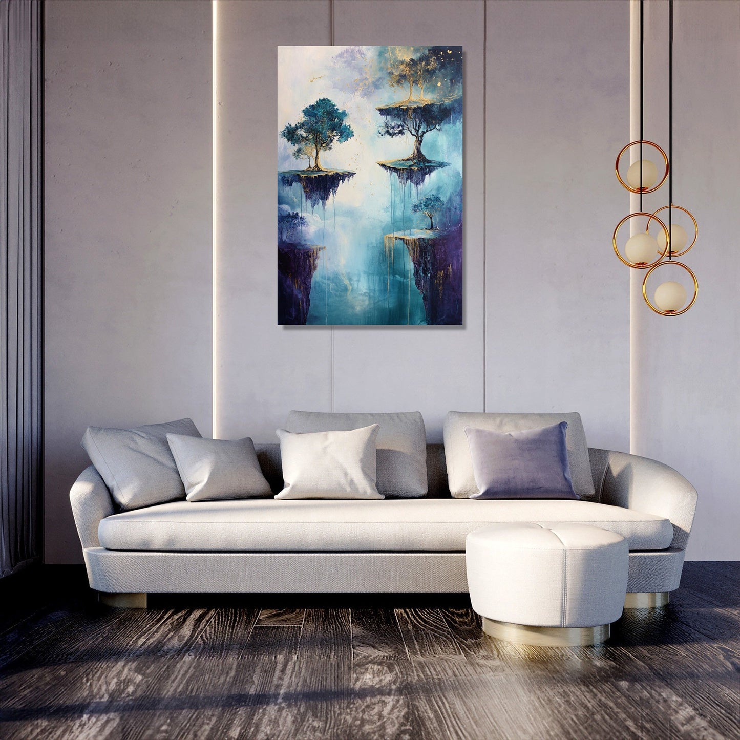 Floating Islands Canvas