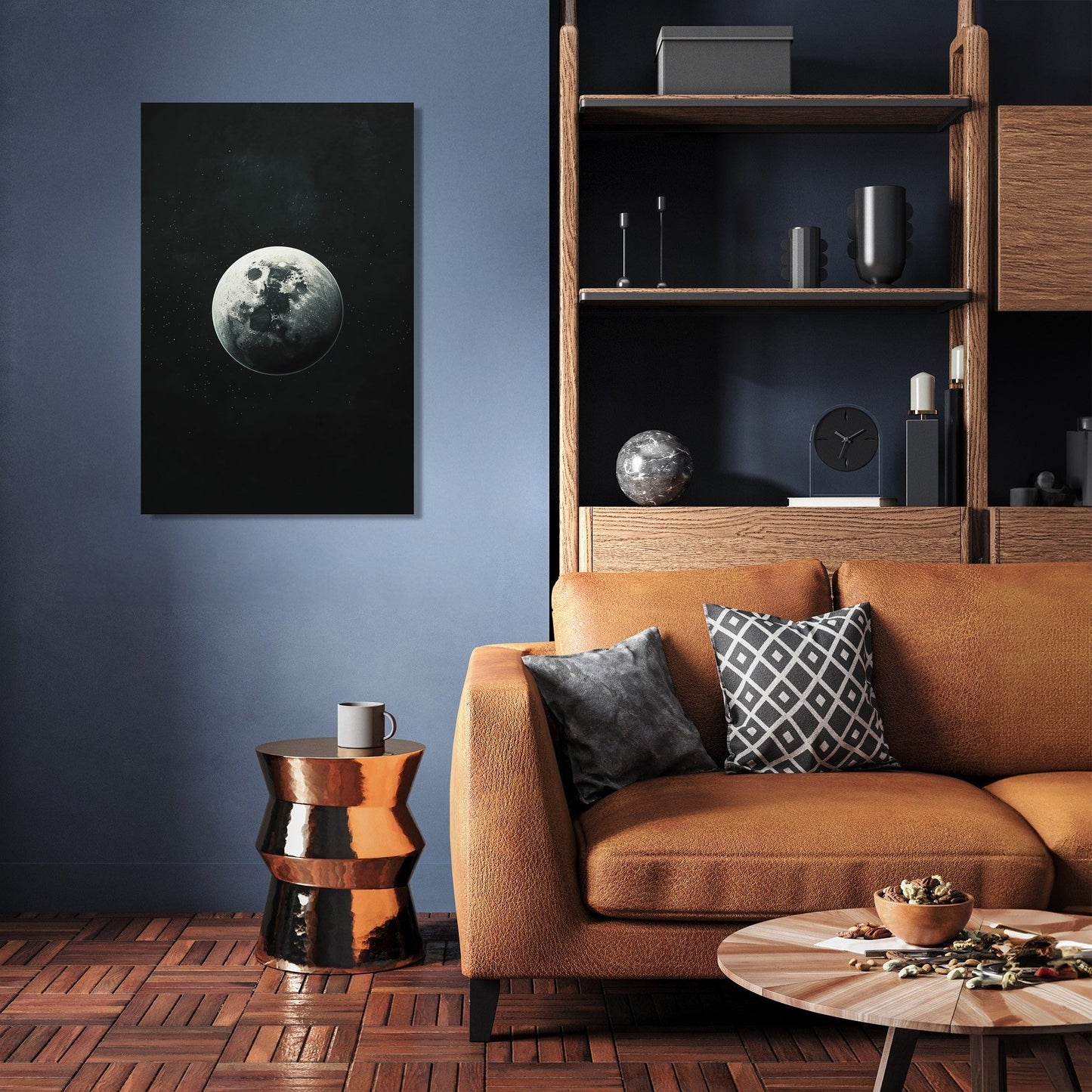 Solitary Planet Canvas