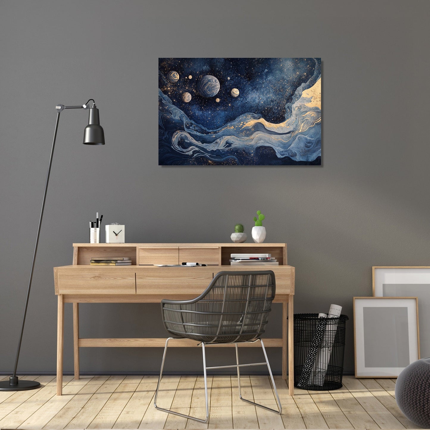 Cosmic Harmony Canvas