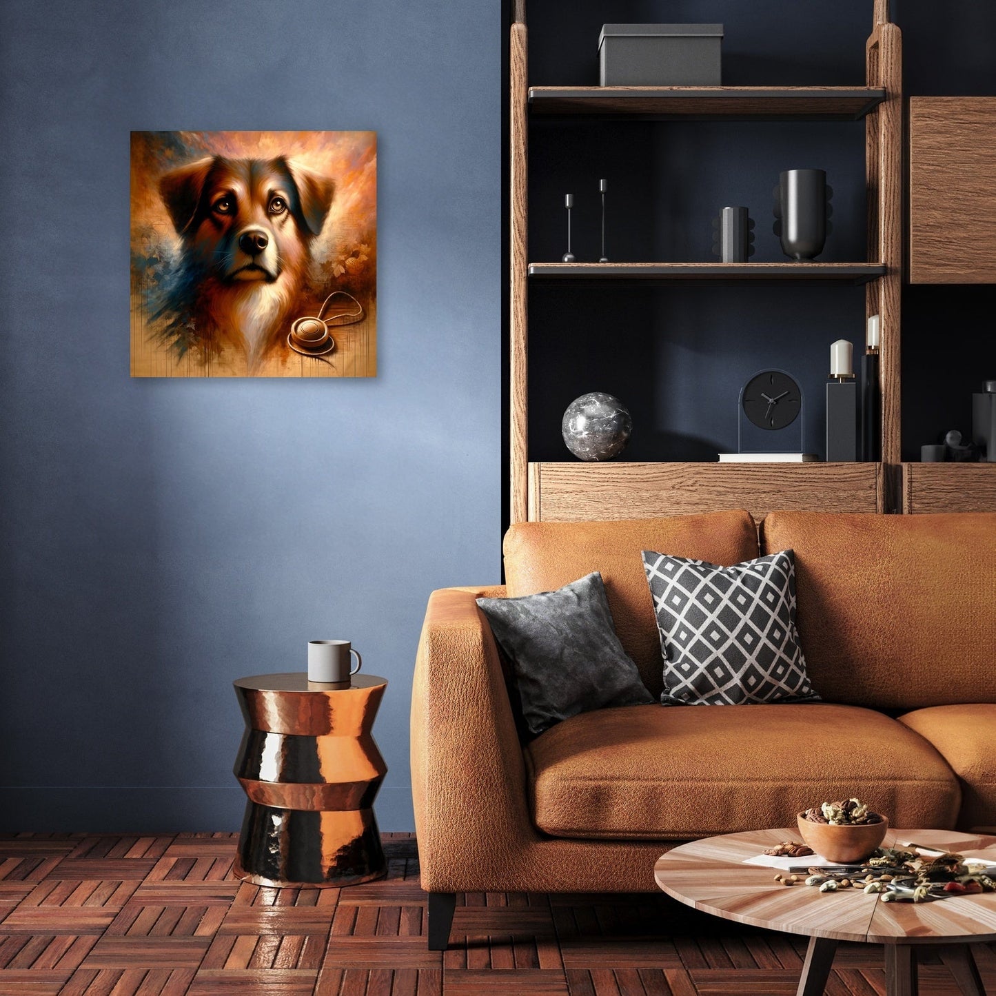 Canine Devotion Canvas