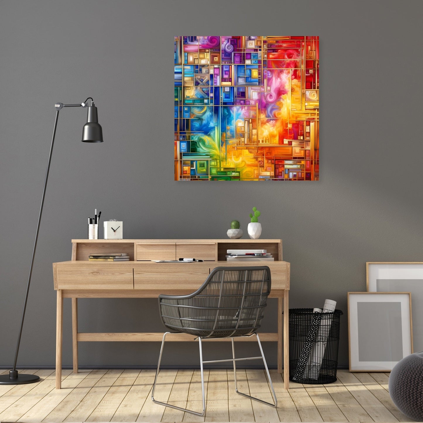 Harmony in Chaos Canvas