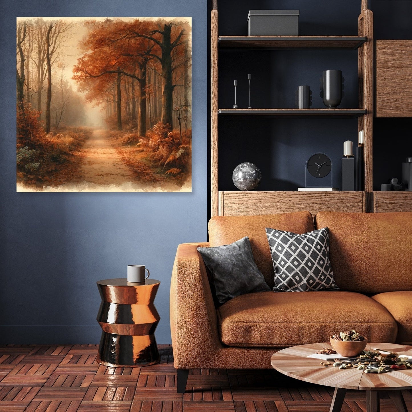 Autumn Pathway Canvas