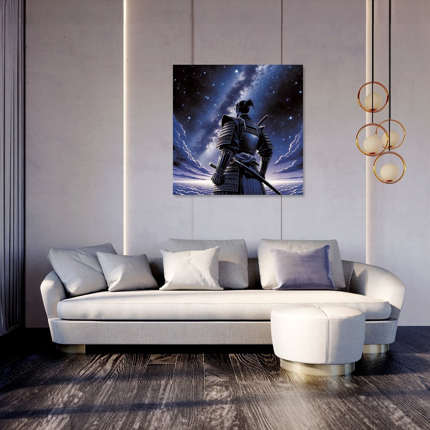 Cosmic Samurai Canvas