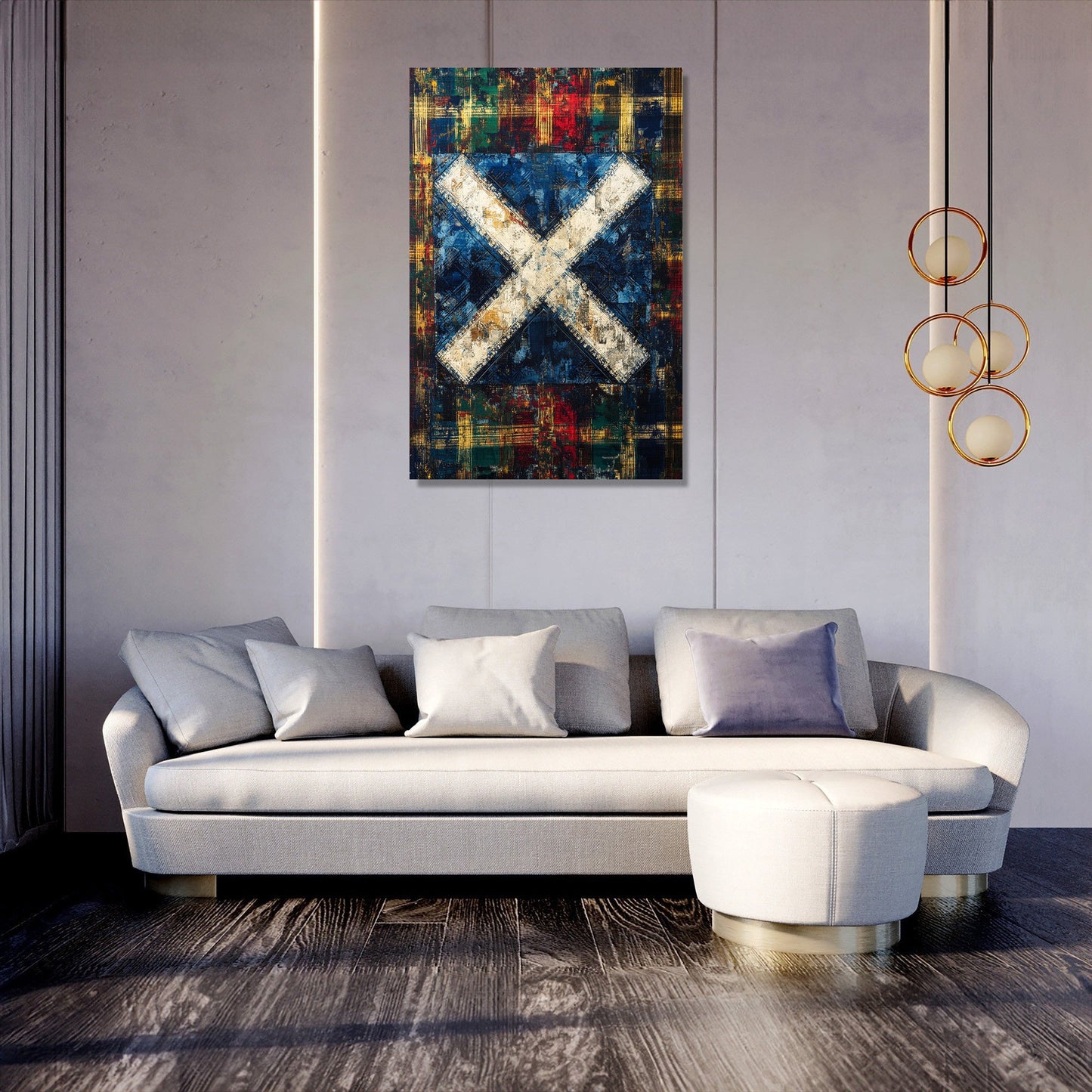 Saltire’s Tartan-Lashed Canvas