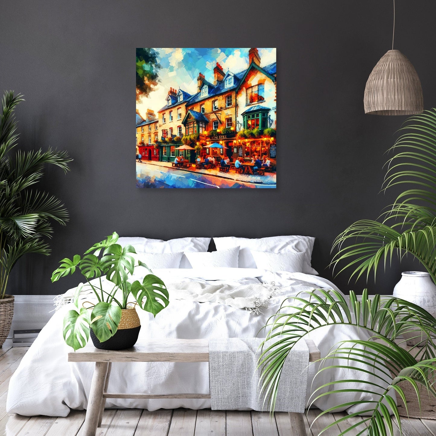 Bristol's King Street Warmth Canvas