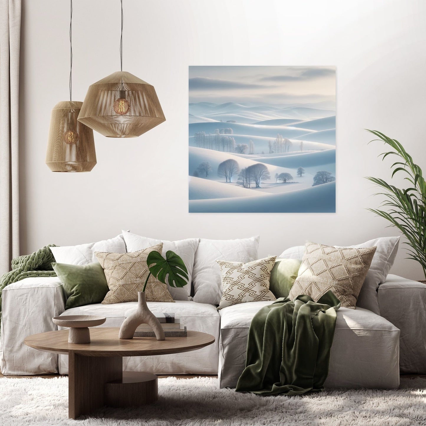 Winter Serenity Canvas