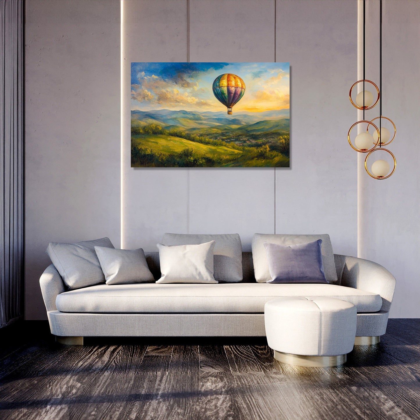 Hot Air Balloon Canvas