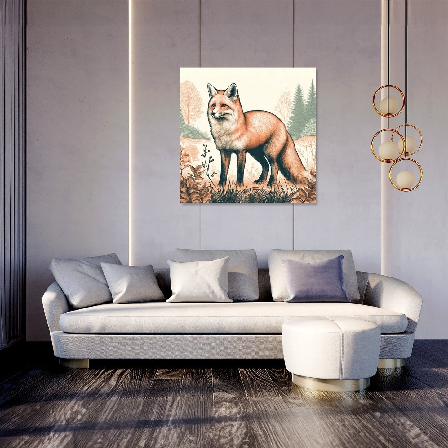 Forest Fox Canvas