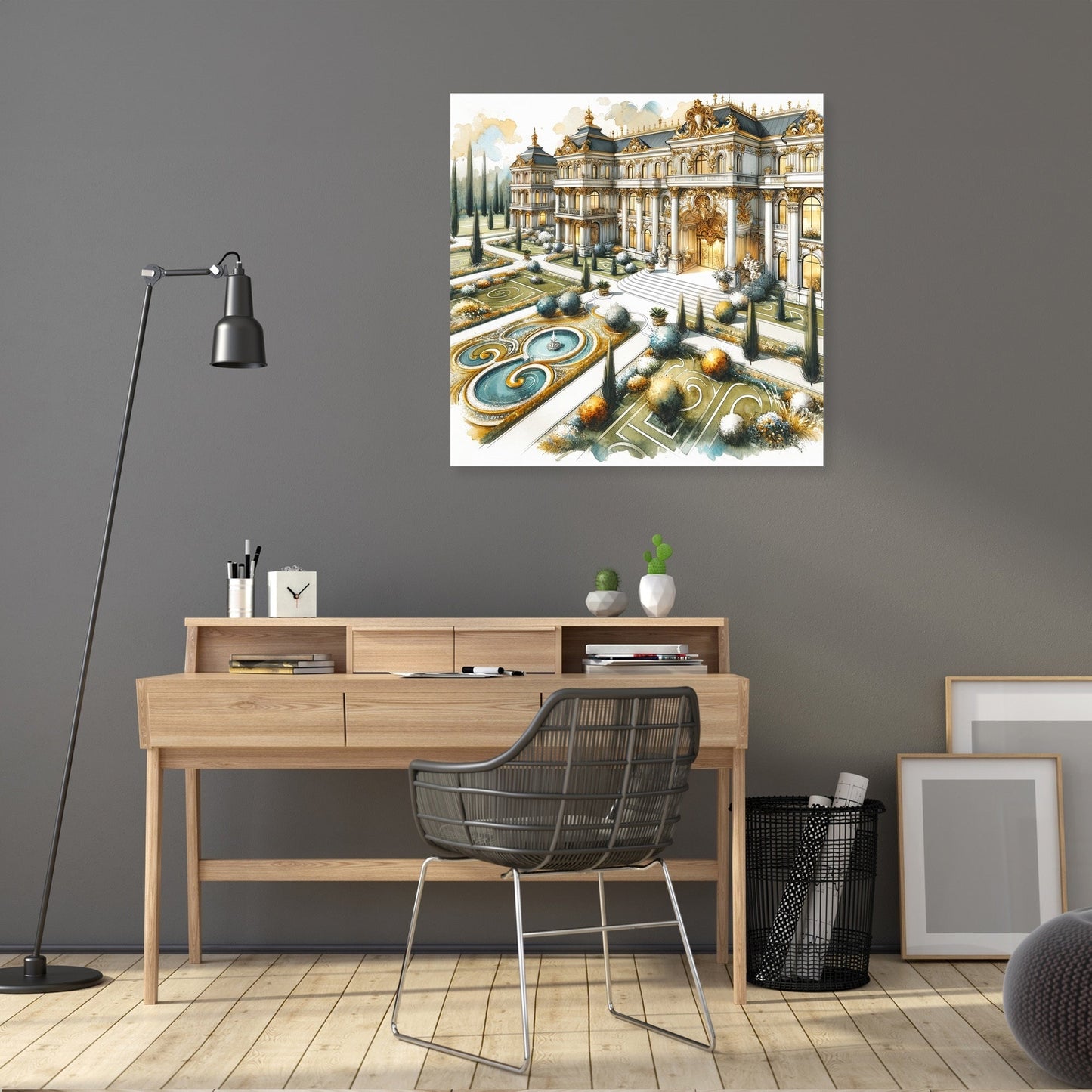 Baroque Minimalist Canvas