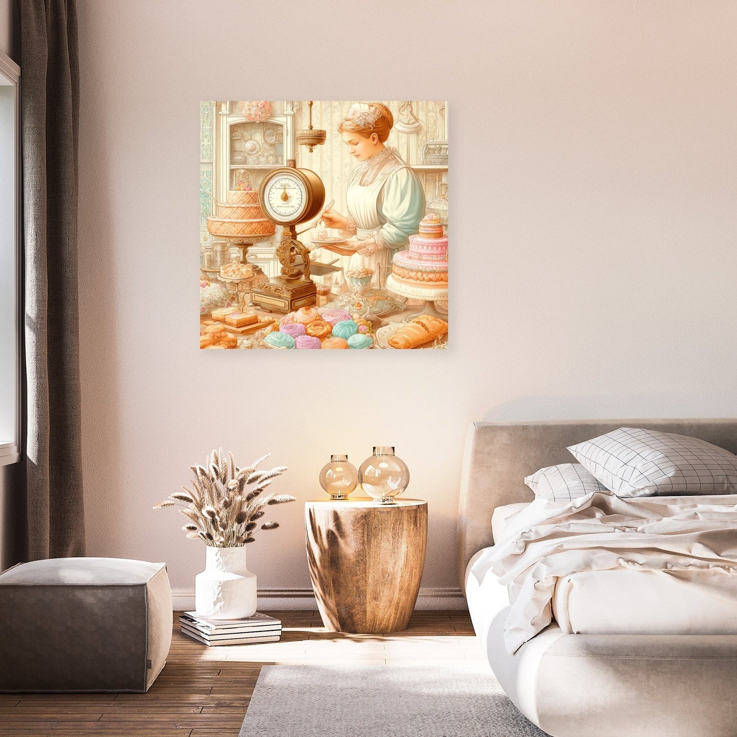 Pastel Patissier Canvas