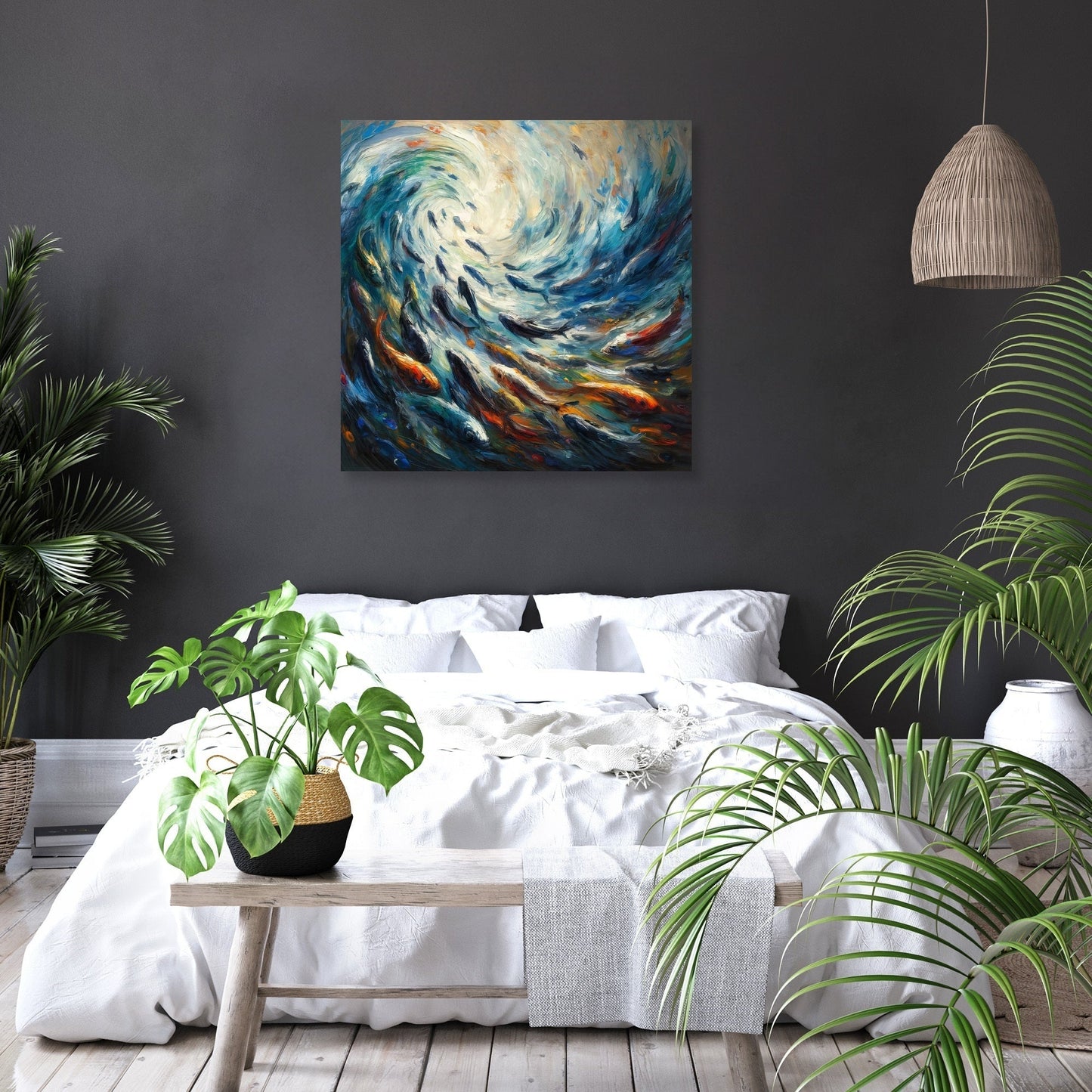 Aquatic Dance Canvas