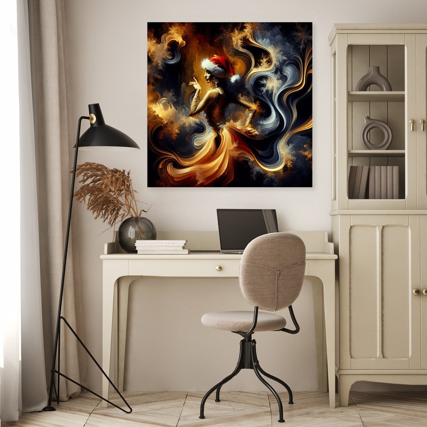 Christmas Enchantment Dance Canvas