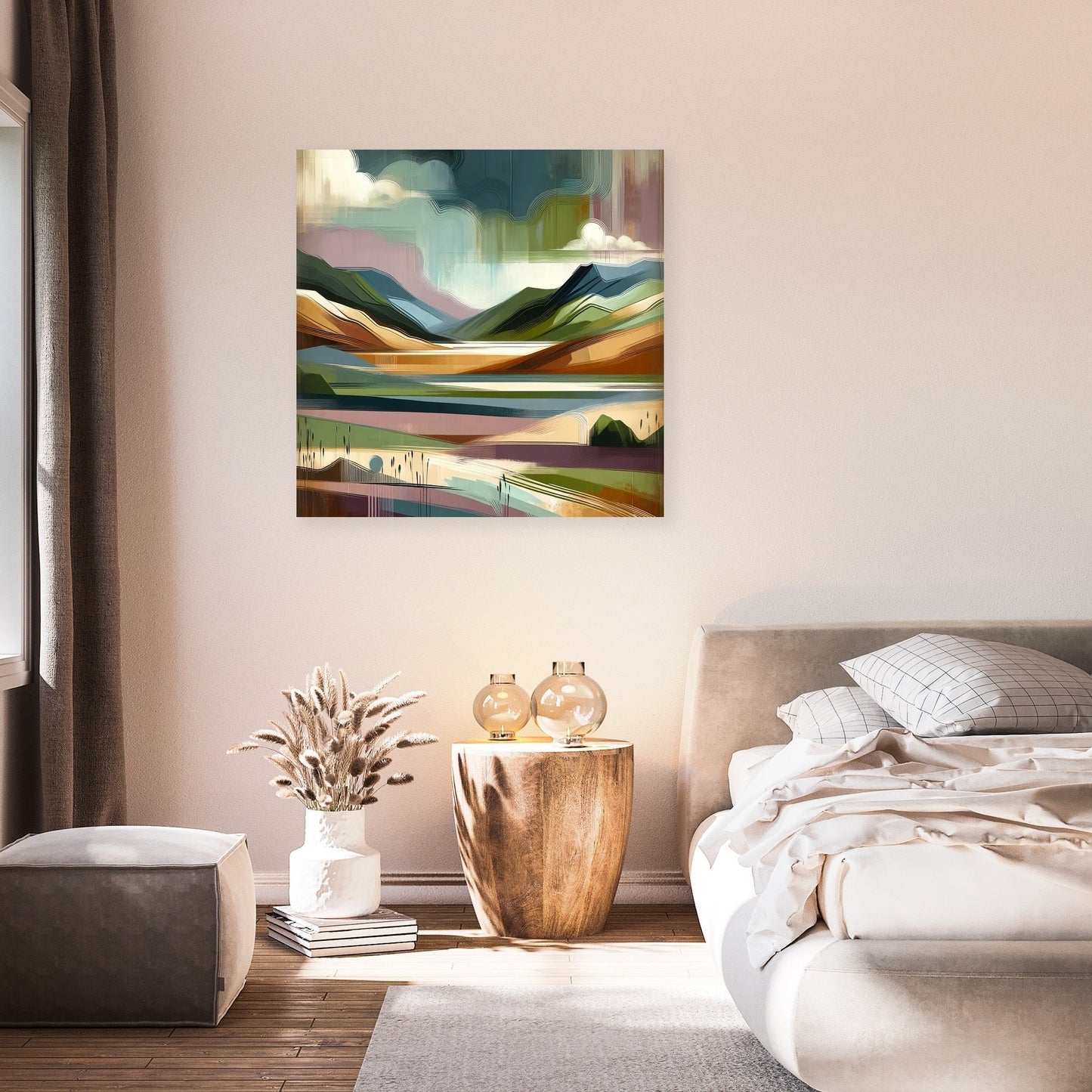 Dundee Highland Abstract Canvas