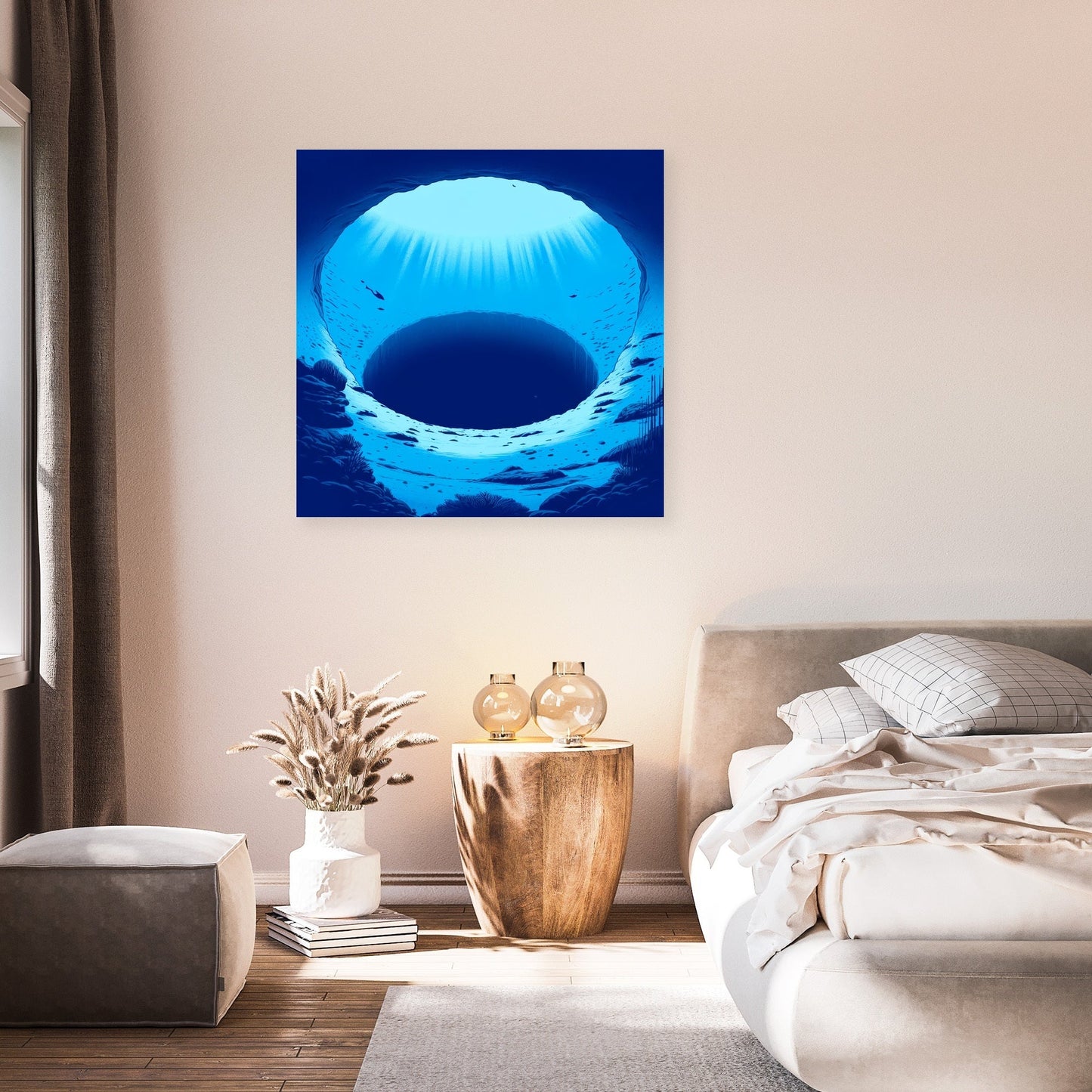 Blue Hole Tranquility Canvas