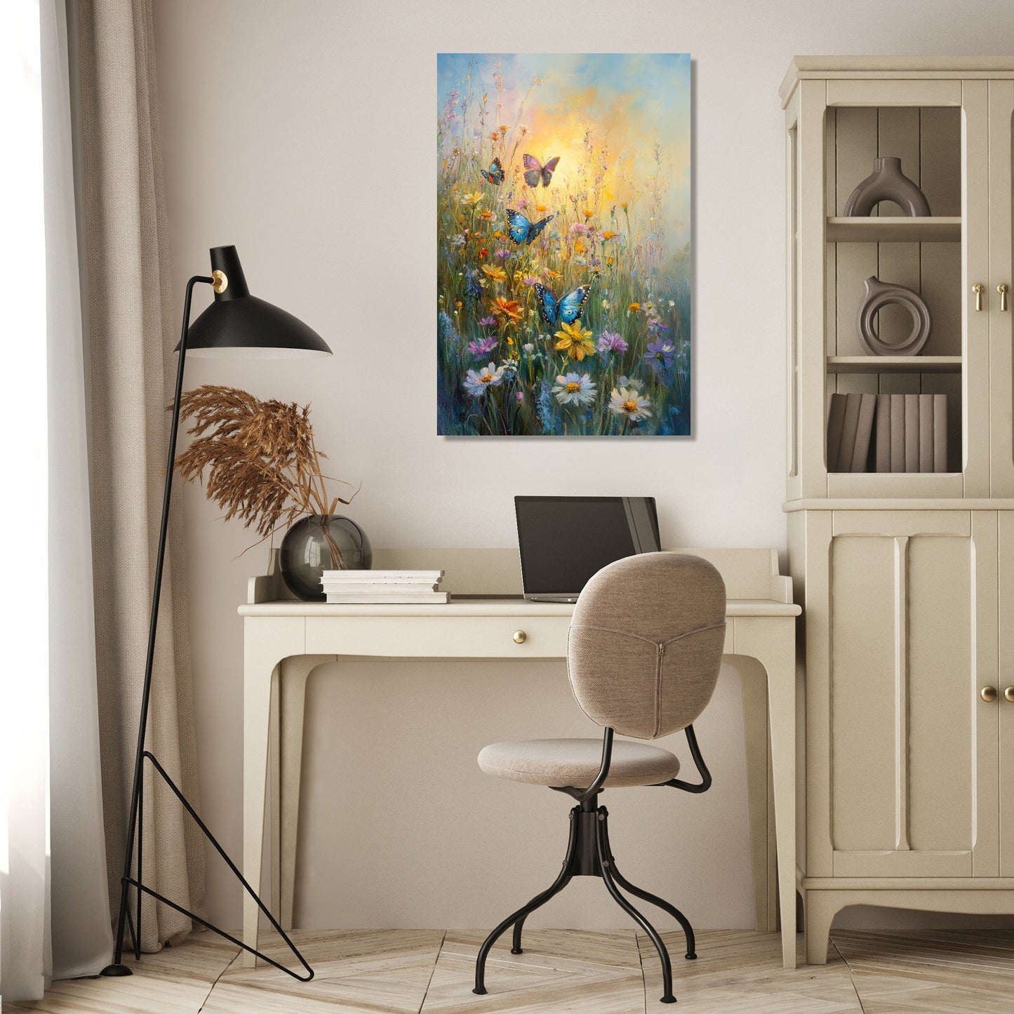Fluttering Dawn Melancholy Canvas