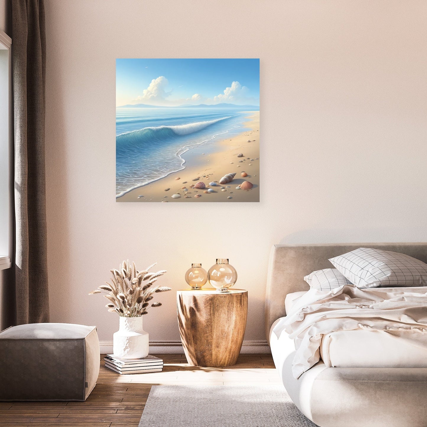 Tranquil Beachscape Canvas