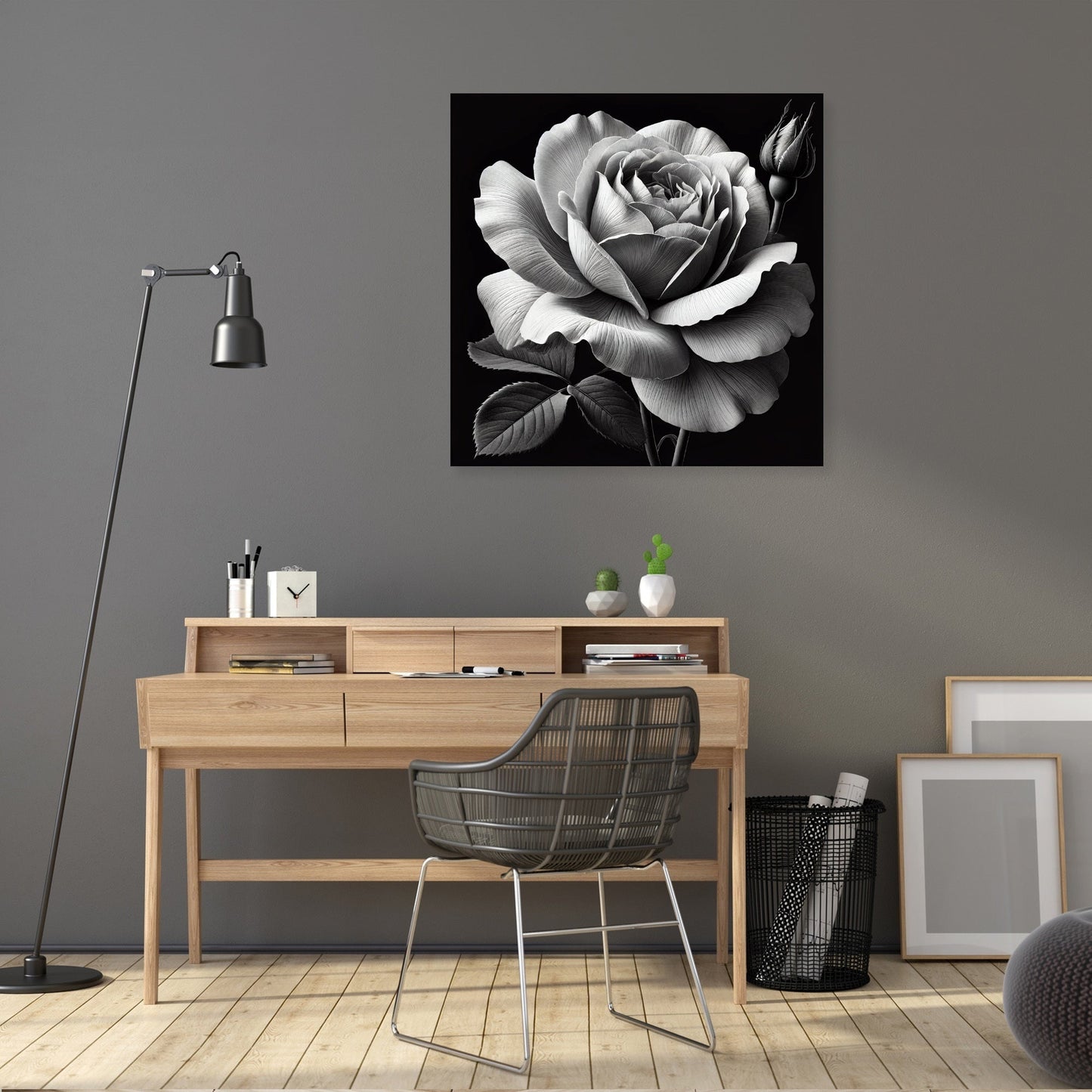 Velvet Bloom Canvas