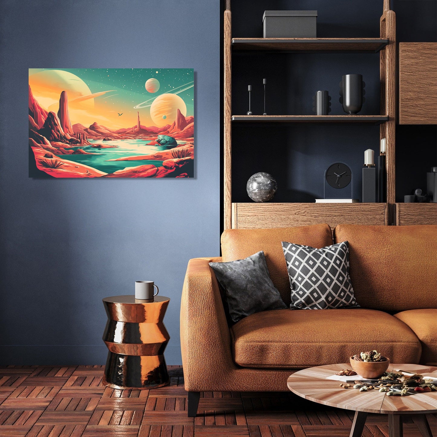 Galactic Flora Canvas