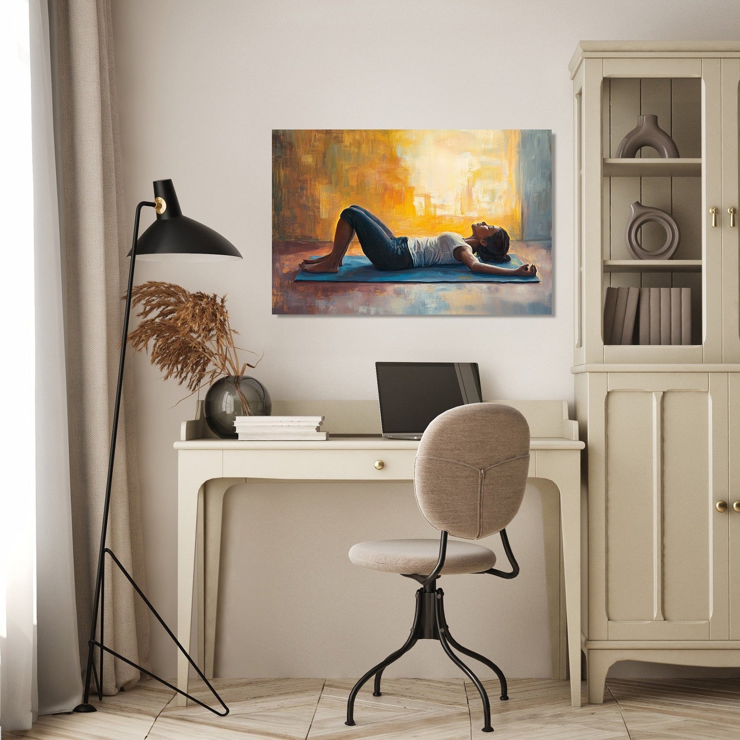Post-Workout Serenity Canvas