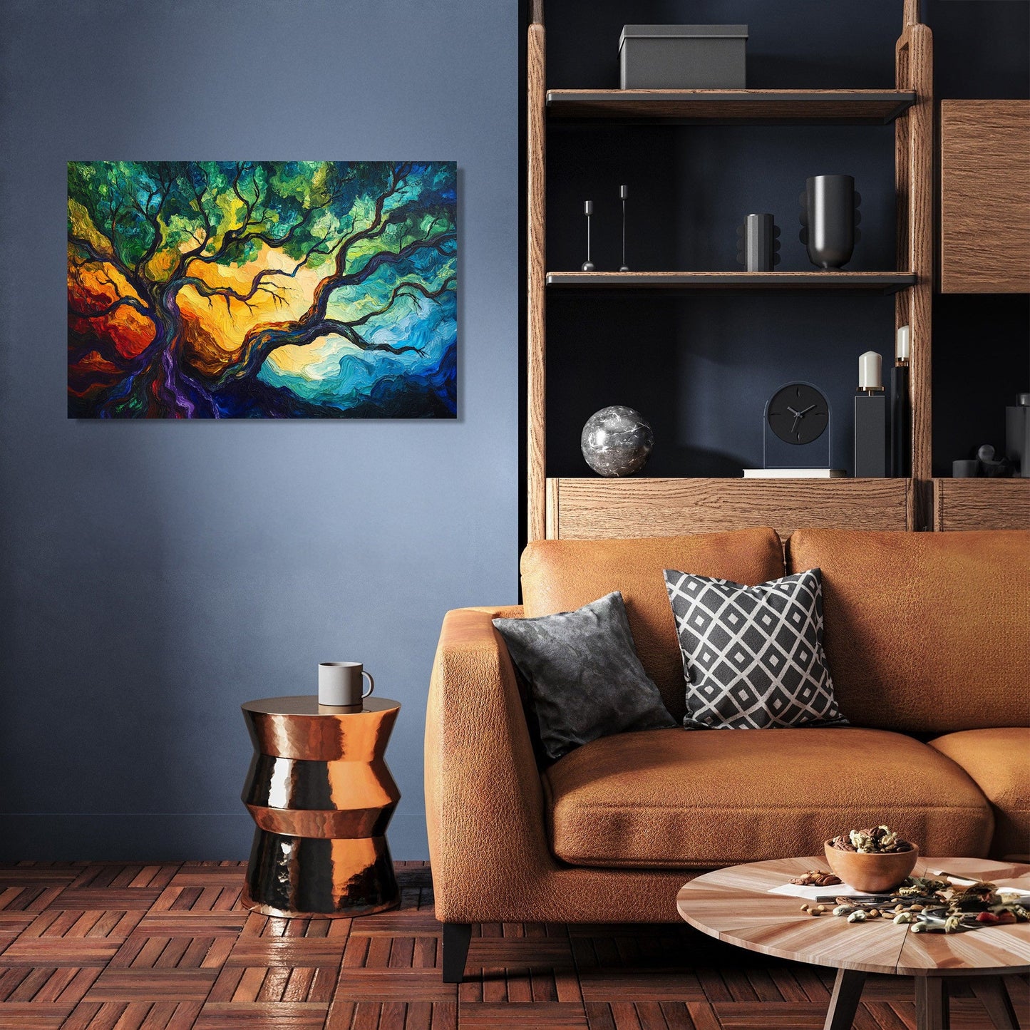 Pulsating Forest Canvas