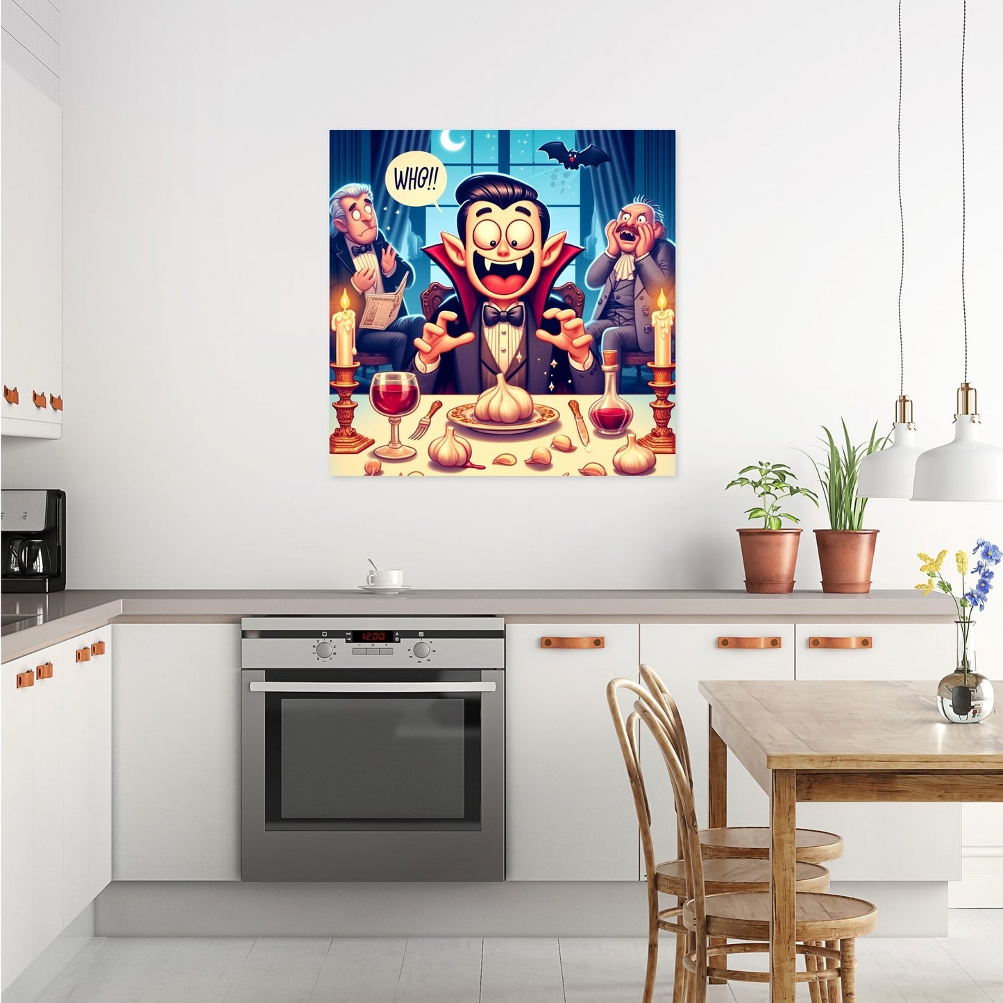 Garlic Gourmet Surprise Canvas