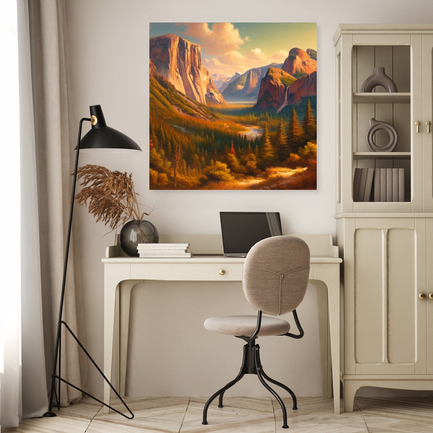 Yosemite Valley Grandeur Canvas