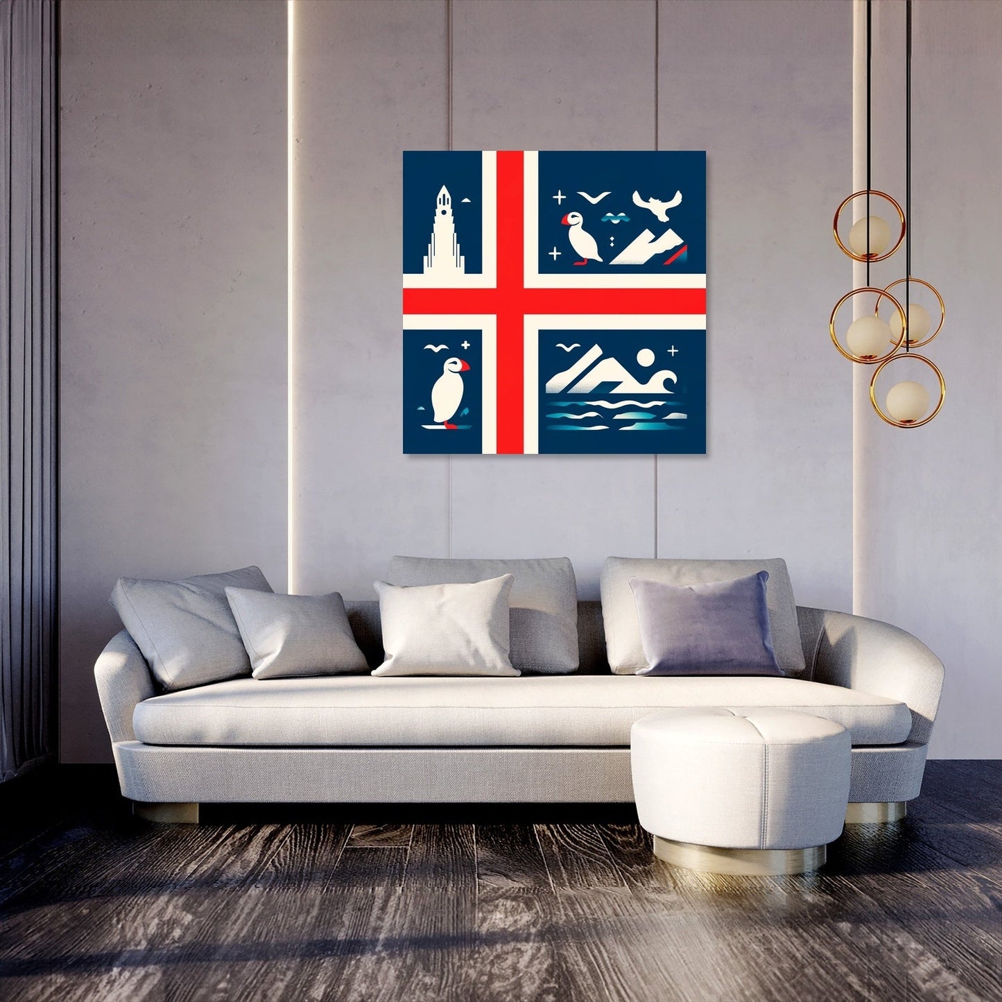 Iceland Essence Canvas