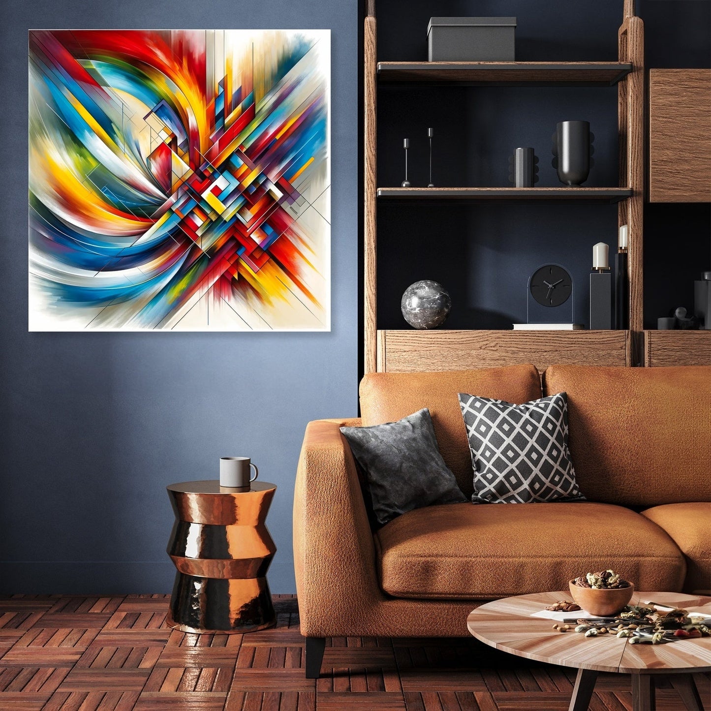 Color Burst Canvas