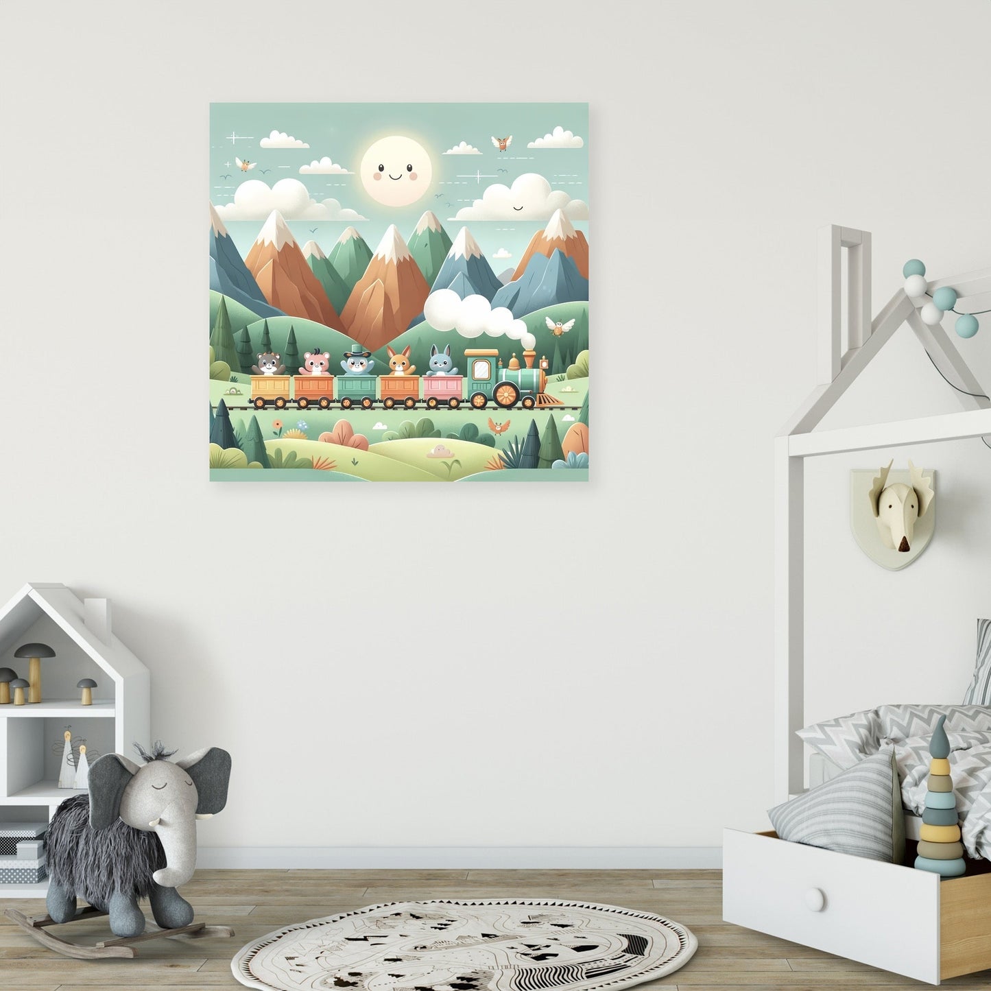 Mountain Express Canvas