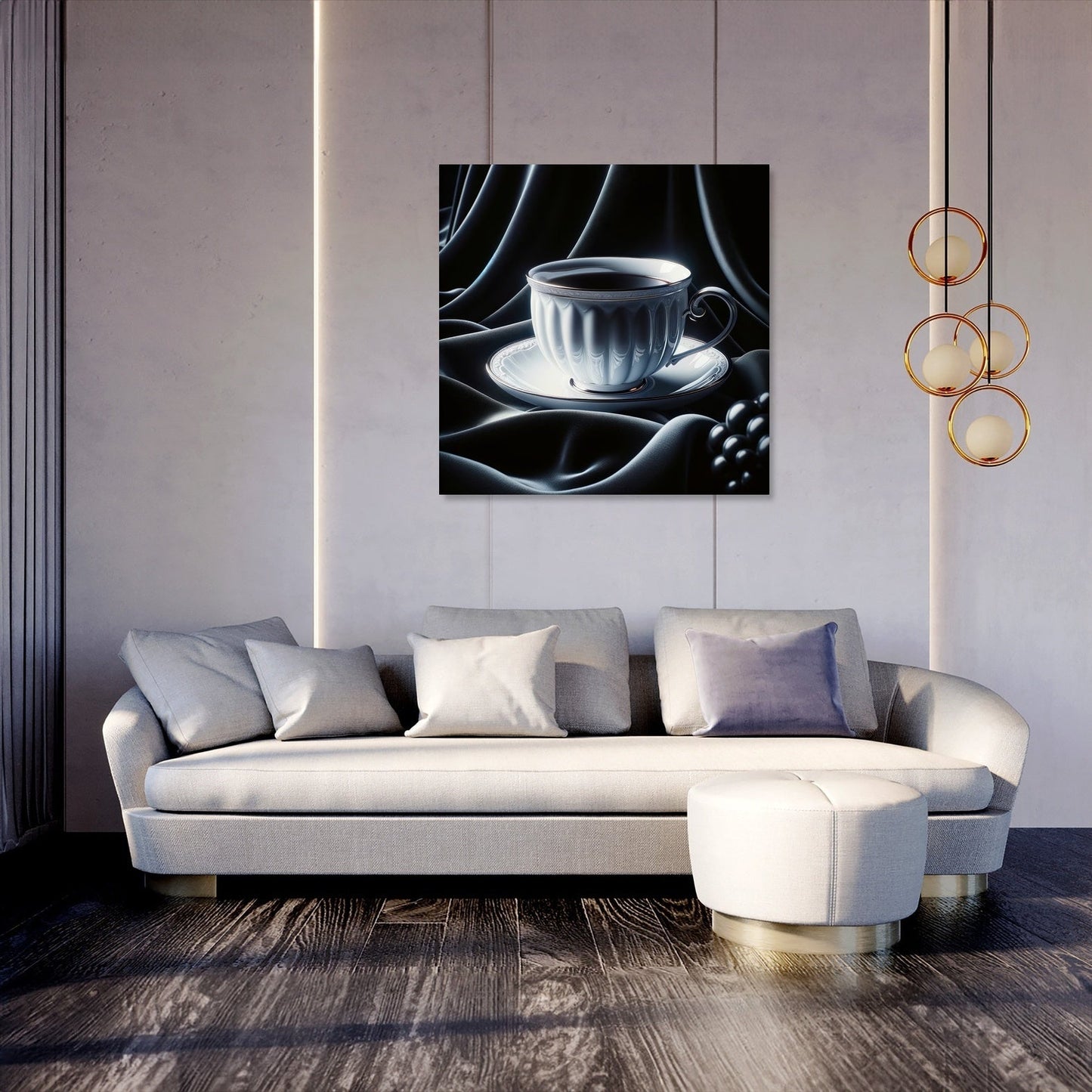 Porcelain Reflections Canvas