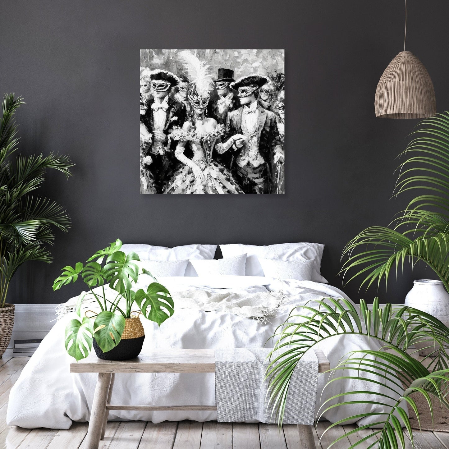 Masquerade Elegance Canvas