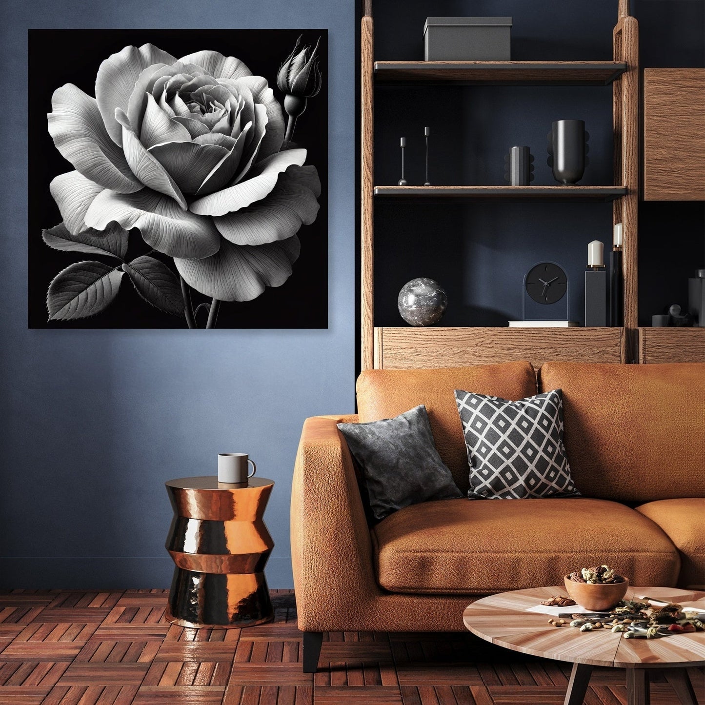 Velvet Bloom Canvas