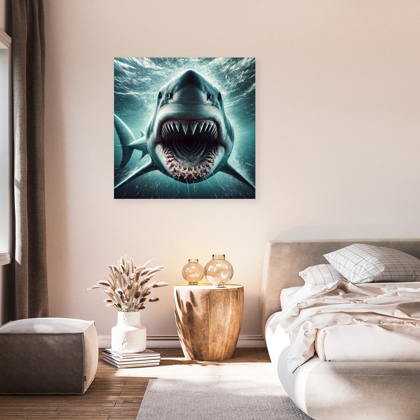 Predatory Abyss Canvas